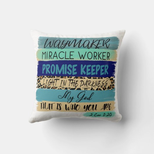 ウェイメーカープロミスキーパーカウチホーム装飾用クッション クッション (裏面)