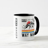 ウェイメーカープロミットキーパーミラクルワーカークリスチャン マグカップ (正面右)