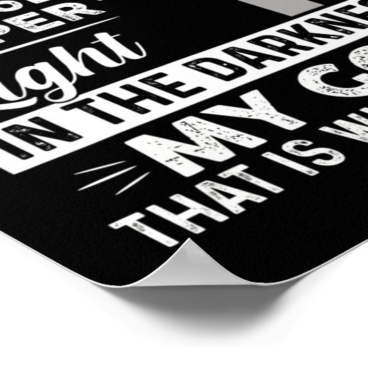 ウェイメーカー奇跡の労働者が約束キーパーライトイエス ポスター (角)