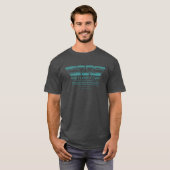 ウェイランド社員少年レトロな友達 Tシャツ (正面フル)