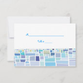 ウェイリングウォールイスラエルバーバルミツワーエスコートカード 招待状 (正面)