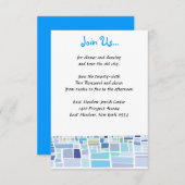 ウェイリングウォールイスラエルバーバルミツワーパーティーカード 招待状 (正面/裏面)