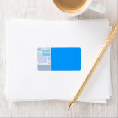 ウェイリングウォールイスラエルバーバルミツワー差出人住所 ラベル (インサイチュ)