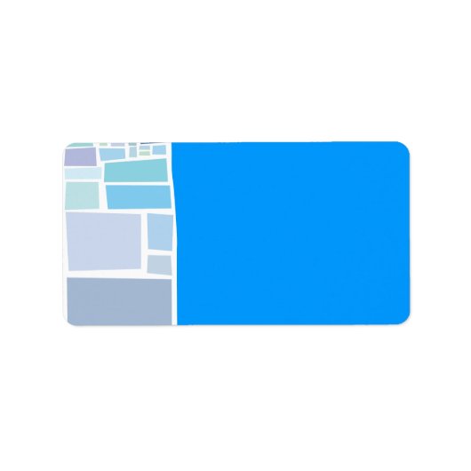 ウェイリングウォールイスラエルバーバルミツワー差出人住所 ラベル (正面)