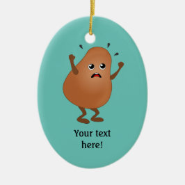 ウェイリングポテト – ターター怒ガイに名前を追加 セラミックオーナメント