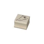 ウェイリング幽霊イラストレーションアートスタンプ ラバースタンプ (スタンプ)