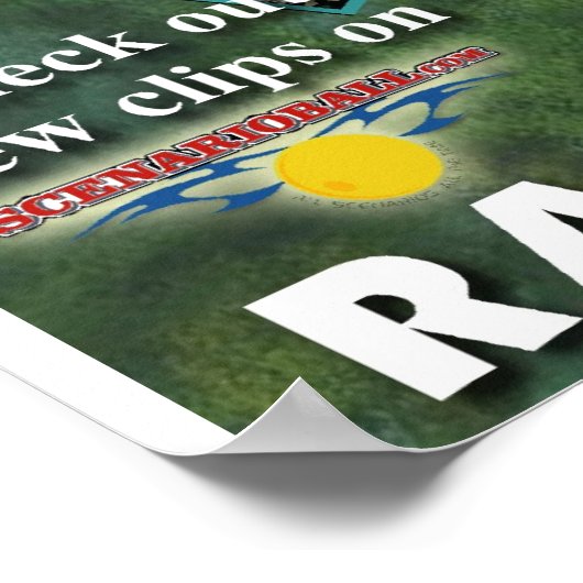 ウェインのペイントボールの世界からのビデオ ポスター (角)