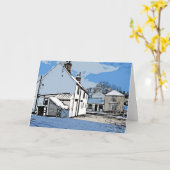 ウェインスコアツコテージ、ウッドールとハートミル。 カード (黄色い花)