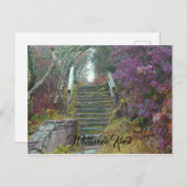 ウェインズビルNCウォーターロックノブへの山階段。 ポストカード (正面/裏面)