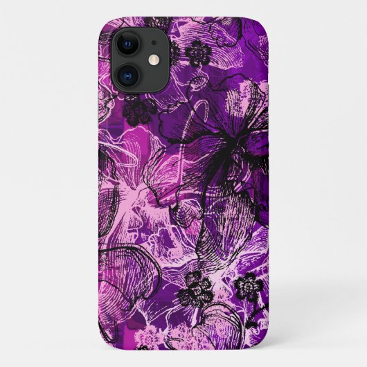 ウェインレースハワイアンオーキッドピンク Case-Mate iPhoneケース (裏面)