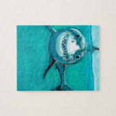 "ウェイン"ホホジロザメ ジグソーパズル (横)