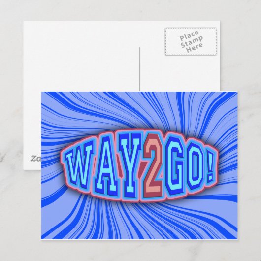 ウェイ2ゴー！ ポストカード (正面/裏面)