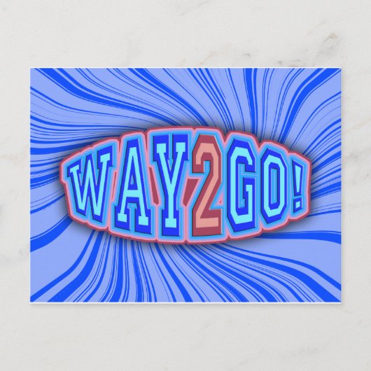 ウェイ2ゴー！ ポストカード (正面)