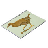 ウェカニュージーランドバード ノートブック (左側)