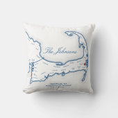 ウェクエーセットケープコ結婚ッドの初めてのクリスマス クッション (正面)