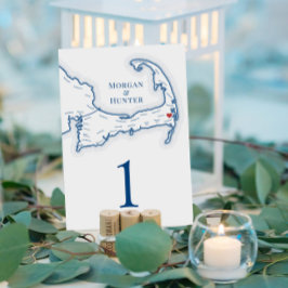 ウェクエーセットリゾートケープコッドハーウィッ結婚トMA テーブルナンバー