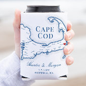 ウェクエーセットリゾートケープコッドマップ結婚式の引き出物 缶クーラー