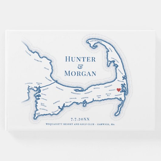 ウェクエーセットリゾートケープコッド結婚ズ ゲストブック (正面)