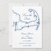 ウェクエーセットリゾートケープコ結婚ッドのQRコード セーブザデート (正面)