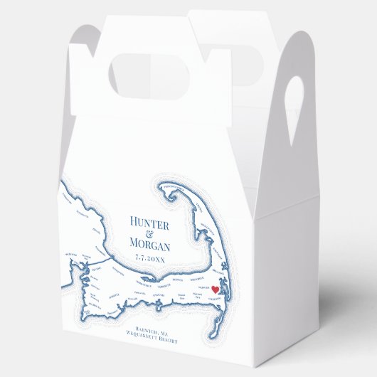 ウェクエーセットリゾートハーウィッケープ結婚コッドエレガント フェイバーボックス (オープン)