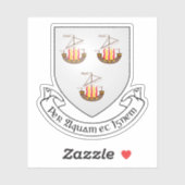 ウェクスフォードの町の紋章 シール (シート)