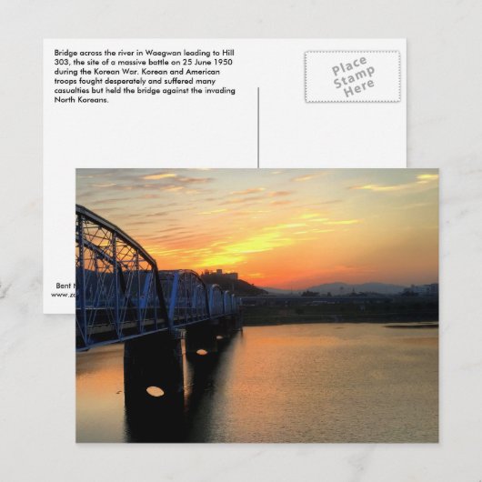 ウェグワン橋 ポストカード (正面/裏面)