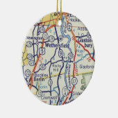 ウェザーフィールドCTヴィンテージマップ セラミックオーナメント (右)