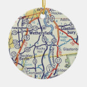 ウェザーフィールドCTヴィンテージマップ セラミックオーナメント (正面)