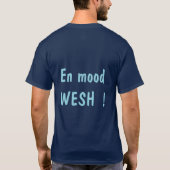 ウェシュフレール？ Tシャツ (裏面)