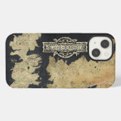ウェスタロスの地図 iPhoneケース (裏面横)