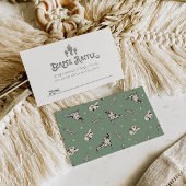 ウェスタンおむつラッフルカード エンクロージャーカード