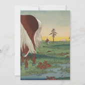 ウェスタンお洒落ホースランチロッジ結婚ズ 招待状 (裏面)