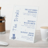 ウェスタンをテーマにしたバチェロレッテウィークエンドパーティー飲料 台座サイン (インサイチュ)