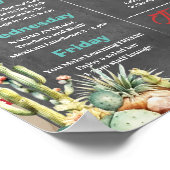 ウェスタンをテーマにした先生評価の週 ポスター (角)