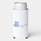 ウェスタンをテーマにした女子の週末 スリム缶クーラー (Seltzer正面)