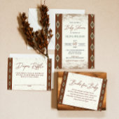 ウェスタンアステカボホ素朴おむつラッフルカード エンクロージャーカード