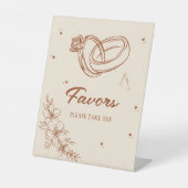 ウェスタンウィビリーズブライダルシャワーパーティー標識 台座サイン (正面)