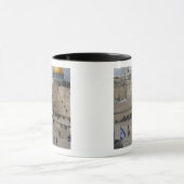 ウェスタンウォールプラザのビュー午後遅く マグカップ (中央)