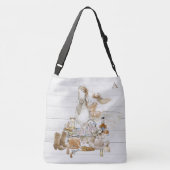 *~*ウェスタンウーマンホースフローラガンハッ素朴ト クロスボディバッグ (裏面)