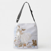 *~*ウェスタンウーマ素朴ンフローラ銃帽 クロスボディバッグ (裏面)