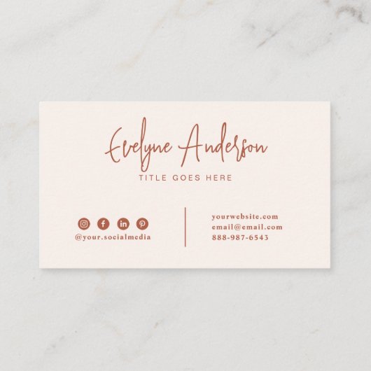 ウェスタンエレガントモダンレインボーフェミニンホシック 名刺 (裏面)