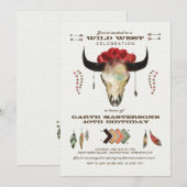 ウェスタンエレメンツ招待状 招待状 (正面/裏面)