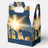 ウェスタンオフィスギフトボックスカウボーイ祈りの言葉 フェイバーボックス (オープン)