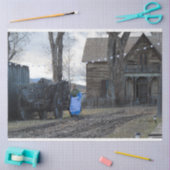 ウェスタンオールド日 薄葉紙 (クラフト)