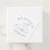 ウェスタンカウガールキュート手描きバチェロレッテパーティー フェイバータグ (インサイチュ)