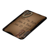 ウェスタンカウボーイのブーツを引っ掛け結婚る マグネット (左側)