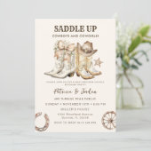 ウェスタンカウボーイカウガール合同バースデー 招待状 (スタンド正面)