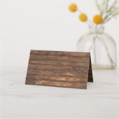 ウェスタンカウボーイフードテントカード プレイスカード (裏面)