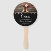 ウェスタンカウボーイブーツ素朴フローラ結婚ズ ハンドファン (裏面)