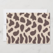 ウェスタンカウボーイロデオボーイズ写真誕生日 招待状 (裏面)